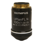 Olympus UPlanFL N 100x Oil Microscope Objective Alt View