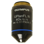 Olympus UPlanFL 40x Ph2 Phase Contrast Microscope Objective Alt View
