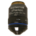 Olympus UPlanApo 40x 1.00 Oil Iris, Infinity Microscope Objective Alt View