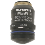 Olympus Microscope Objective Lens UPlanFL N 60x/1.25 Oil Alt View