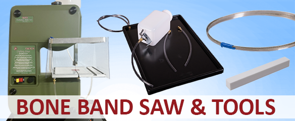 Home Page Banner Bone band saw and tools